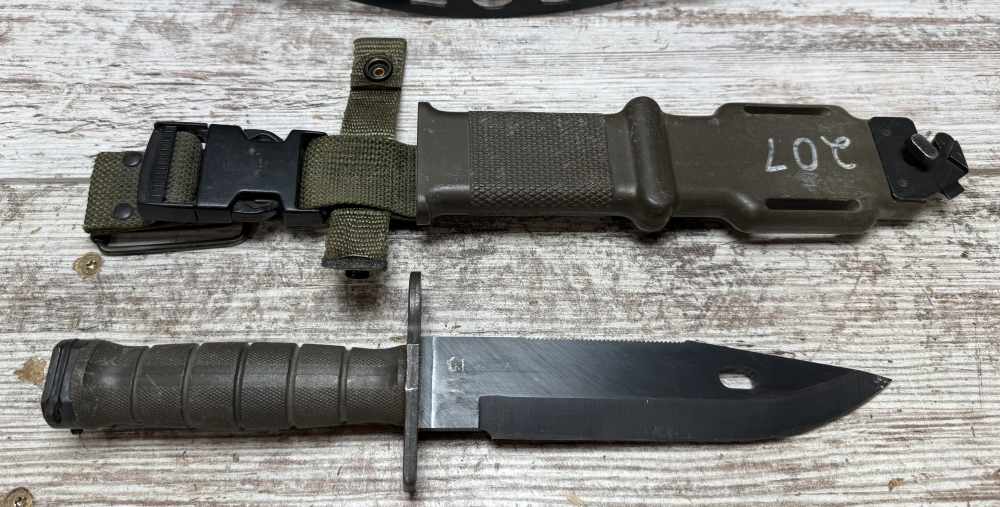 * USGI *  Lan-Cay * M9 * Bayonet * 2nd Contract * Scabbard * Lancay *   -img-0