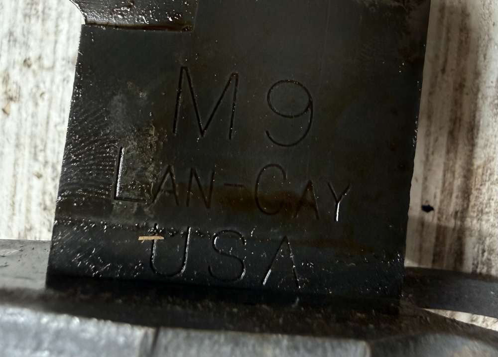 * USGI *  Lan-Cay * M9 * Bayonet * 2nd Contract * Scabbard * Lancay *   -img-18