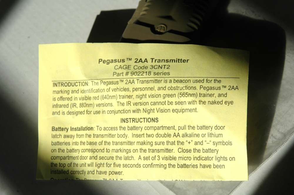Pegasus 2AA IR Signal Transmitter 902218 use with PVS7 PVS14 PVS-14 NVG NEW-img-4