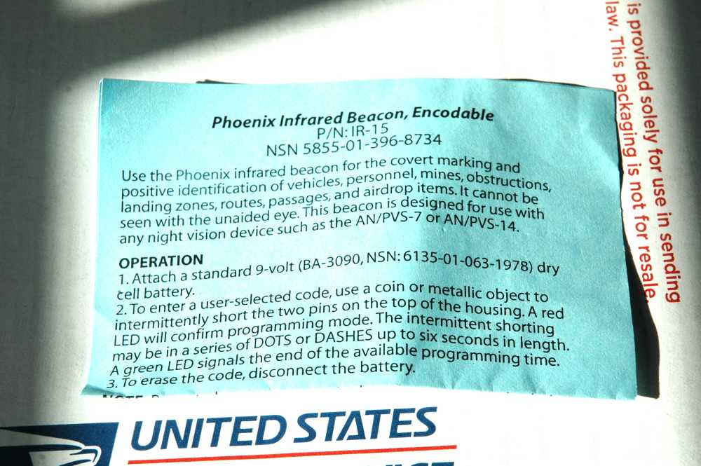 Phoenix IR Encodable Beacon IR15 IR-15 902212IR PVS14 PVS7 NVG PVS-14-img-6