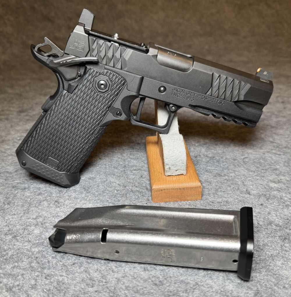 Jacob Gray TWC Black Optics Ready 9mm Pistol - Gently Used-img-0