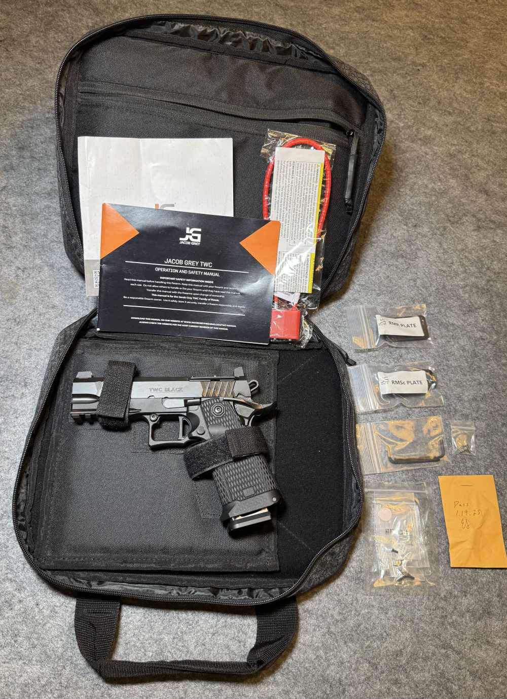 Jacob Gray TWC Black Optics Ready 9mm Pistol - Gently Used-img-30