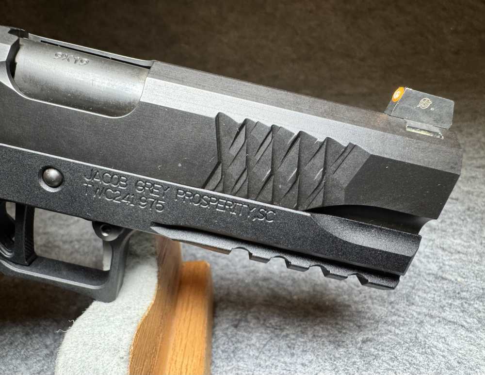 Jacob Gray TWC Black Optics Ready 9mm Pistol - Gently Used-img-4