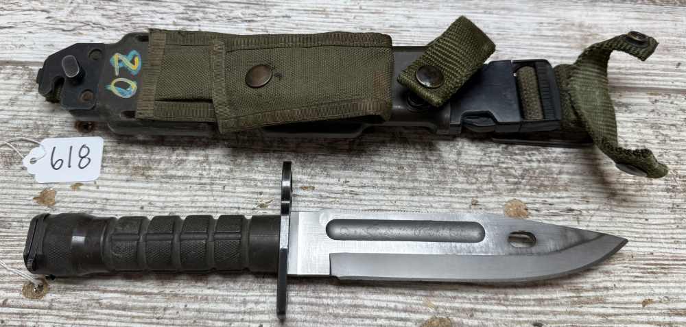 * USGI *  Phrobis III * M9 * Bayonet * 4th  Gen  * Scabbard *    -img-0