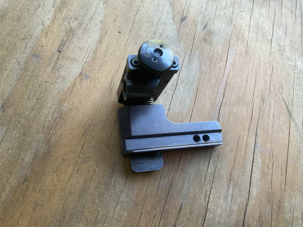 Excellent Redfield Palma Aperture Match Target Rear Sight Competition -img-3