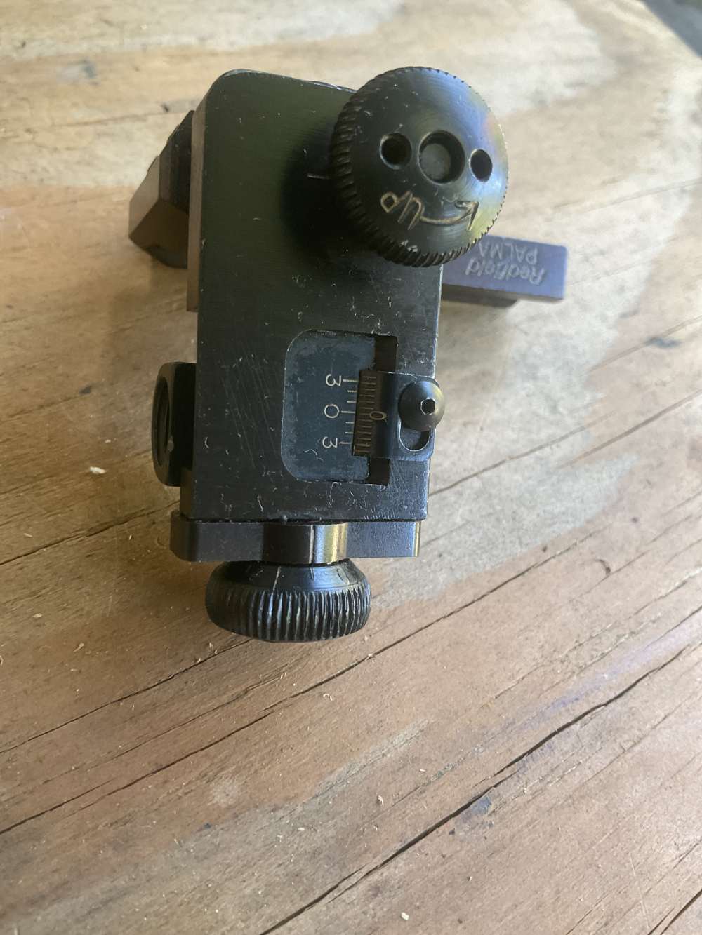 Excellent Redfield Palma Aperture Match Target Rear Sight Competition -img-4