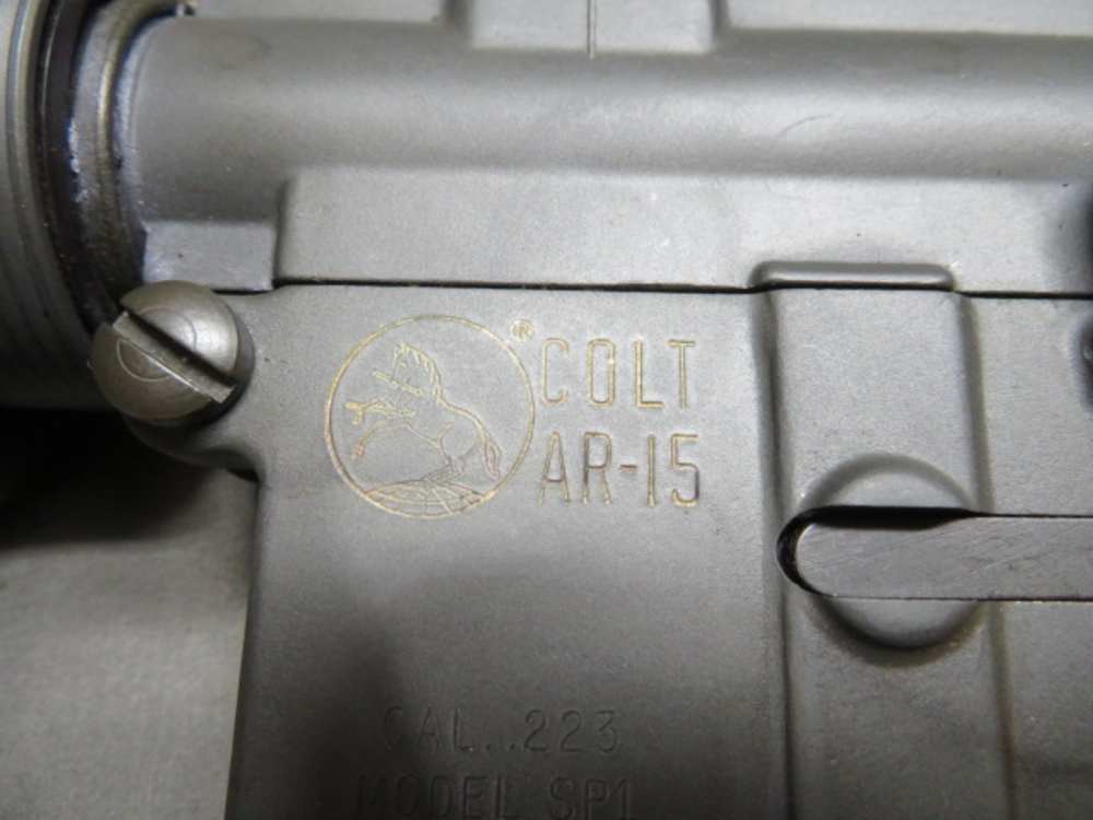 COLT SP1 AR-15 SEMI AUTO RIFLE-MFG 1971-NICE CONDITION-CURIO & RELIC-img-7