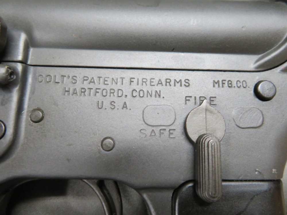 COLT SP1 AR-15 SEMI AUTO RIFLE-MFG 1971-NICE CONDITION-CURIO & RELIC-img-6