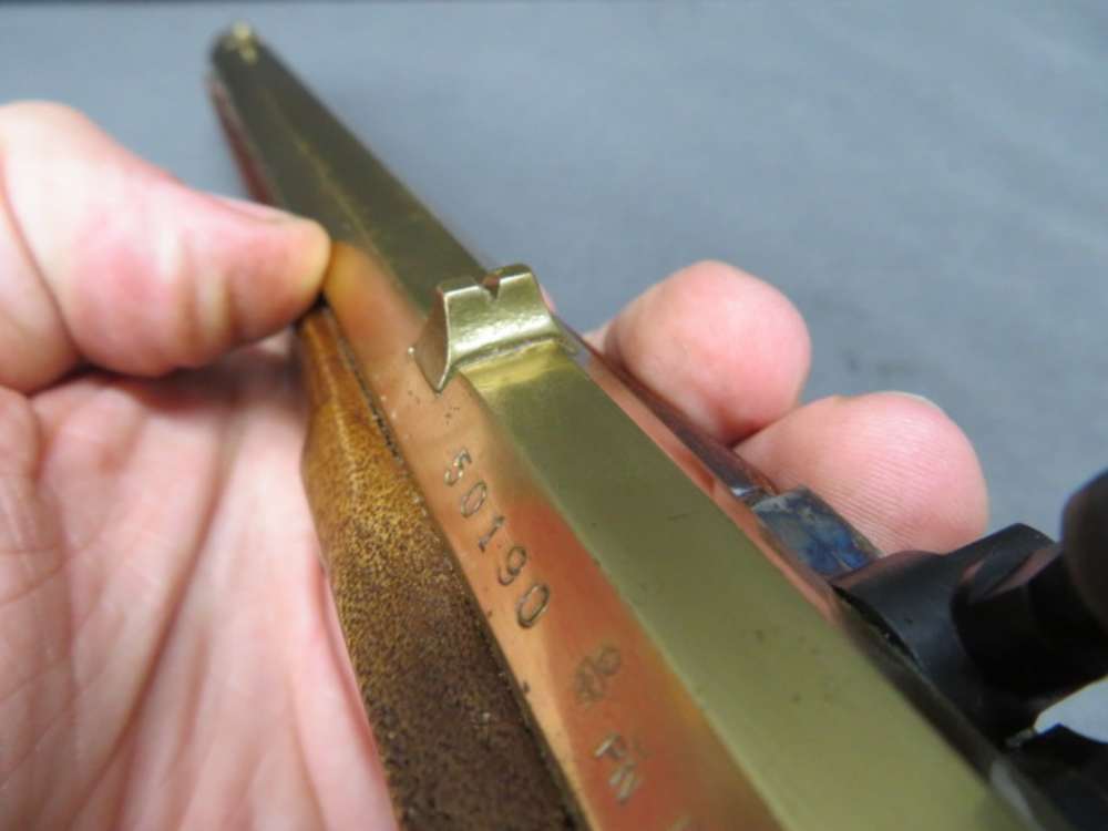 CASED PAIR OF PEDERSOLI REPRODUCTION KENTUCKY STYLE .44 PERCUSSION PISTOLS-img-26