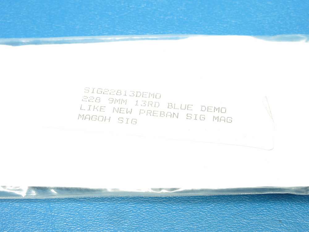 Demo Sig Sauer P228 P229 9mm 13-Round Phosphate Steel Magazine-img-2