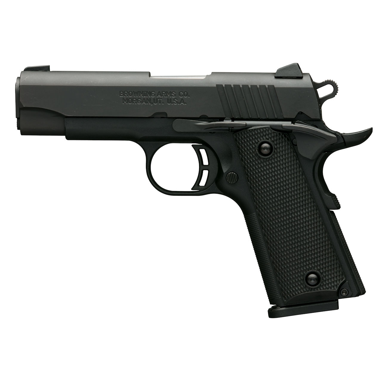Browning 1911-380 Blk Label Compact Pistol 3 5/8 bbl .380 Cal Blk/Stainless-img-1