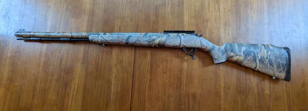 Thompson Center Omega .50 Muzzleloader – Camo – Rail-img-0