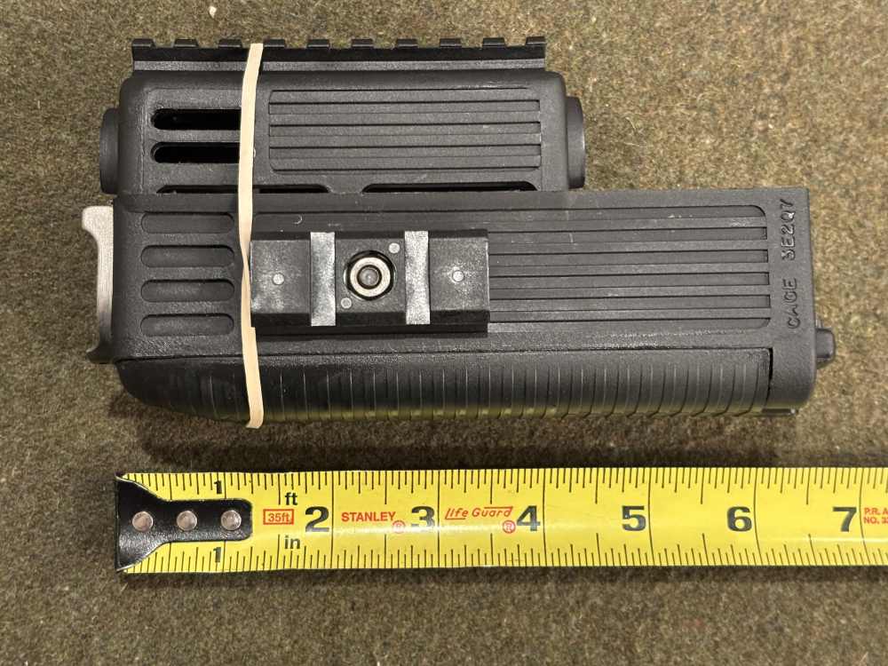 Like New Used - Discontinued TAPCO AK47 Polymer Quad Rail Handguard Set -img-0