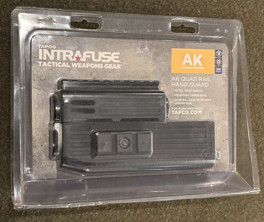 Like New Used - Discontinued TAPCO AK47 Polymer Quad Rail Handguard Set -img-42