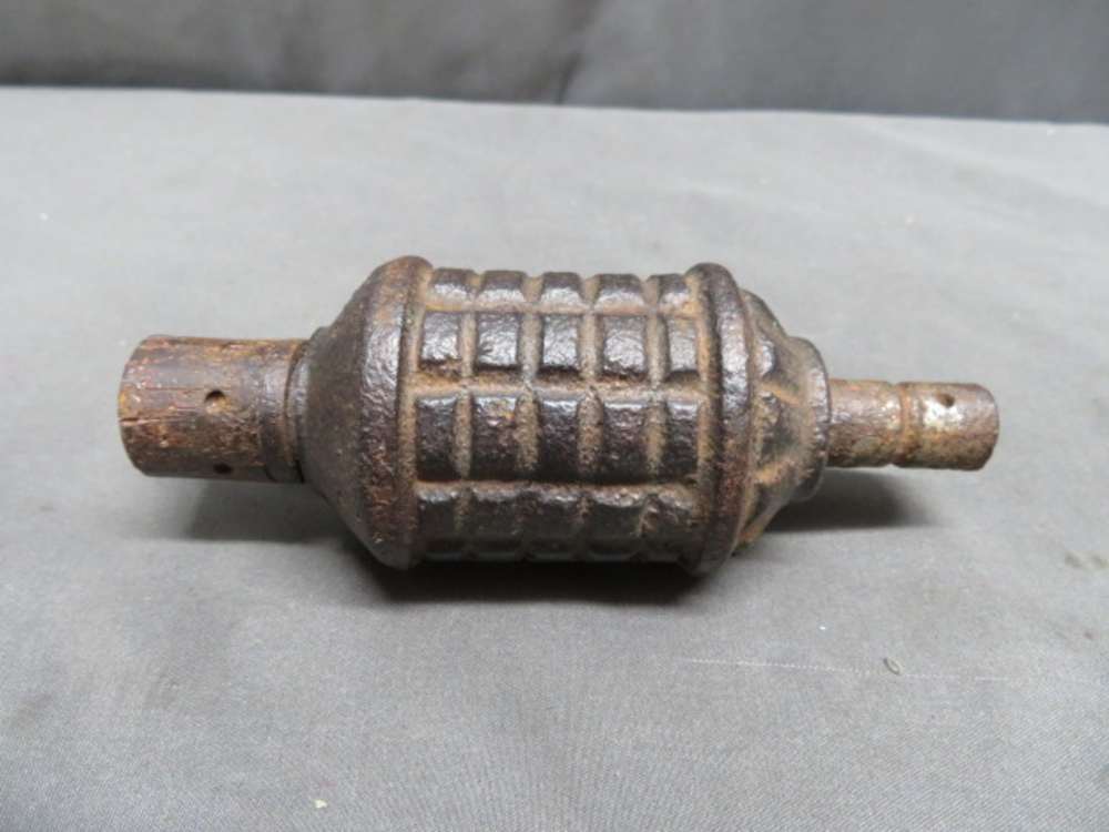 PRE WWII JAPANESE TYPE 10 HAND GRENADE / KNEE MORTAR ROUND-ORIGINAL-SCARCE-img-0