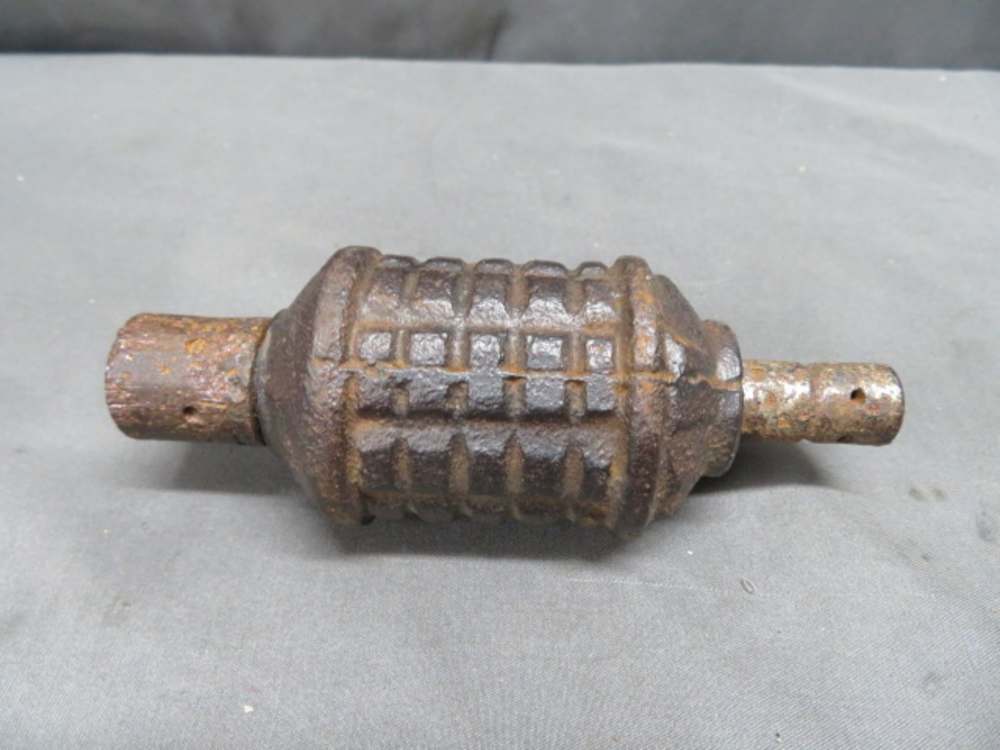 PRE WWII JAPANESE TYPE 10 HAND GRENADE / KNEE MORTAR ROUND-ORIGINAL-SCARCE-img-1