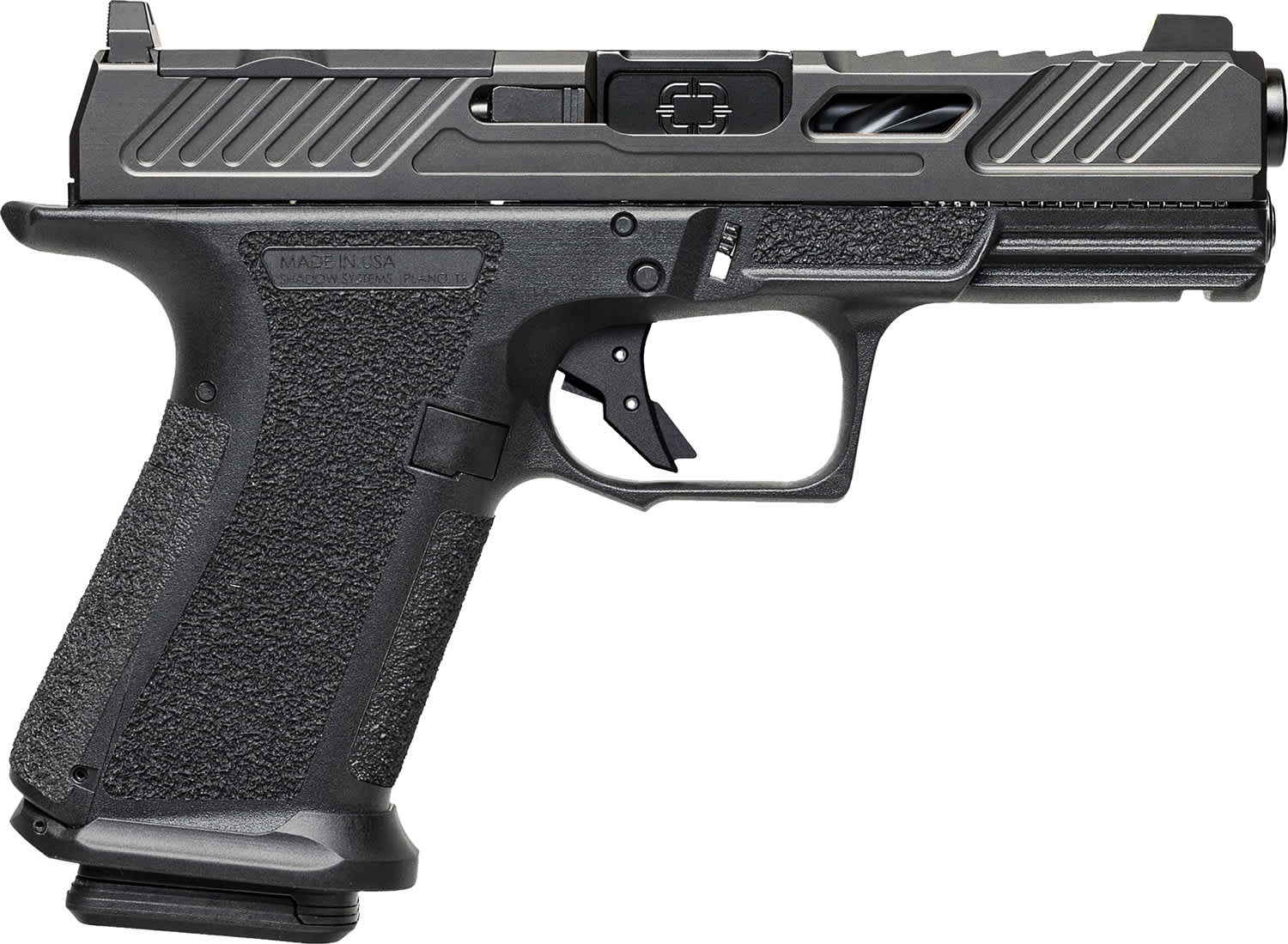 Shadow systems MR920 Elite 9mm 4 Blk Optic Cut-img-2