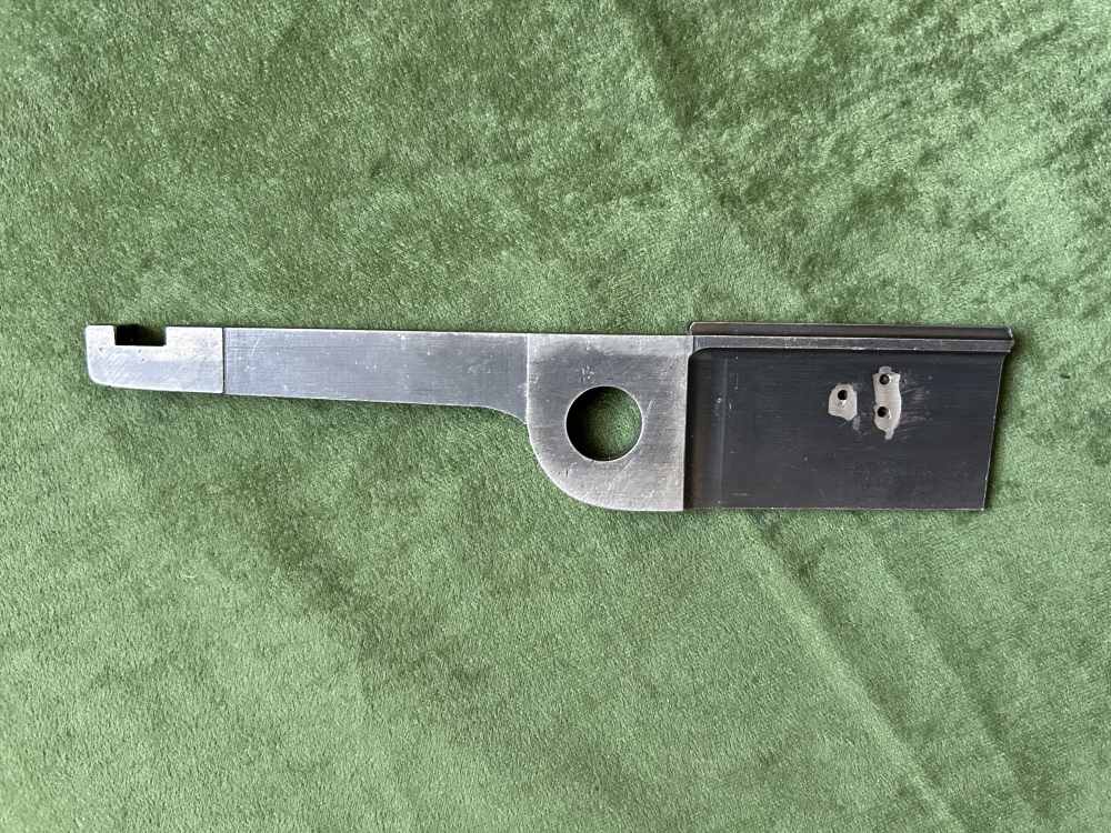 German 08/15 Maxim Left Glide Rail Repair Section, OEM WWI !-img-2