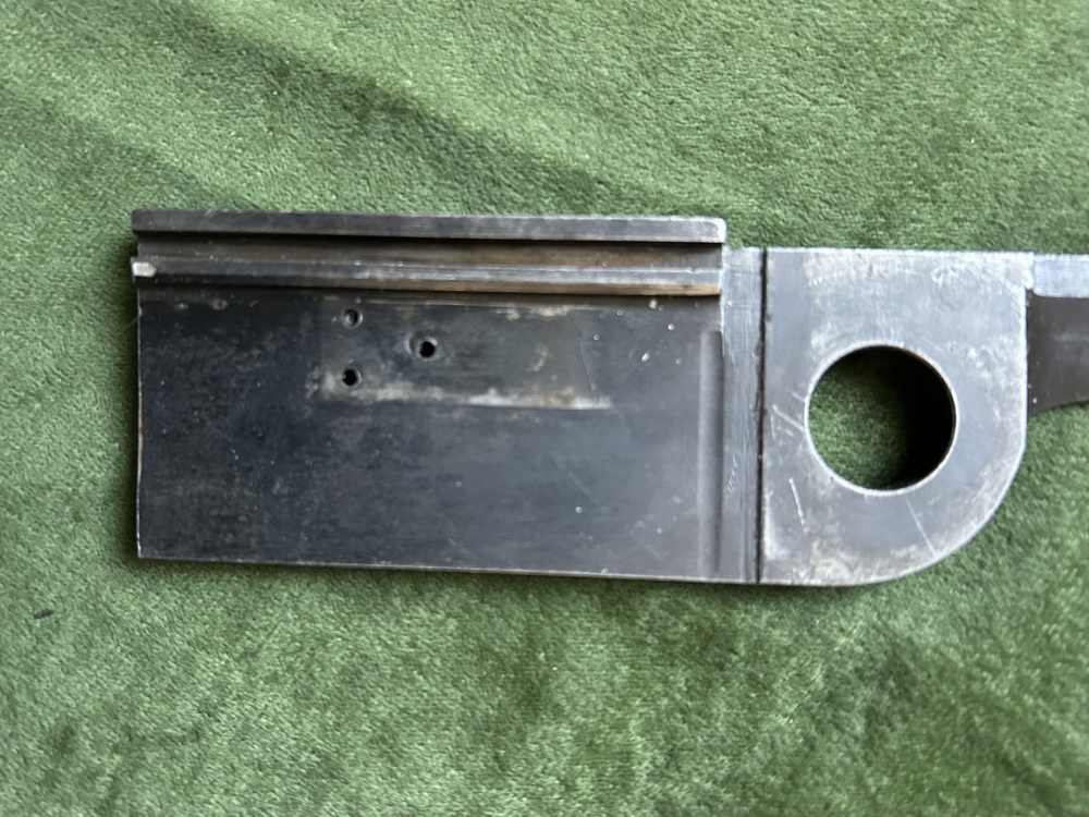 German 08/15 Maxim Left Glide Rail Repair Section, OEM WWI !-img-4