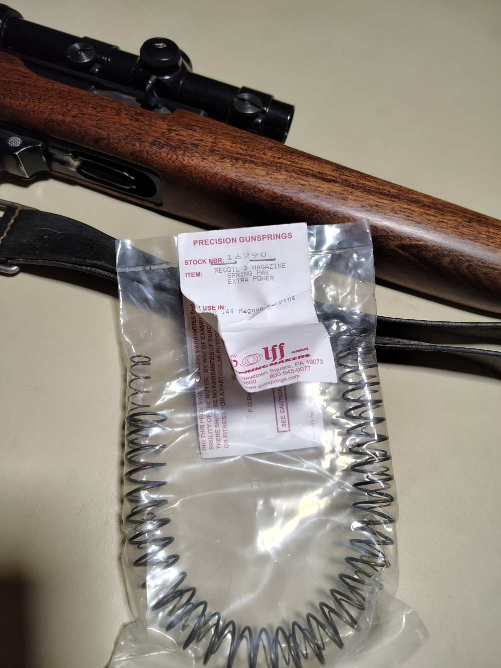 Ruger 44 carbine Burris LH Safety-img-19