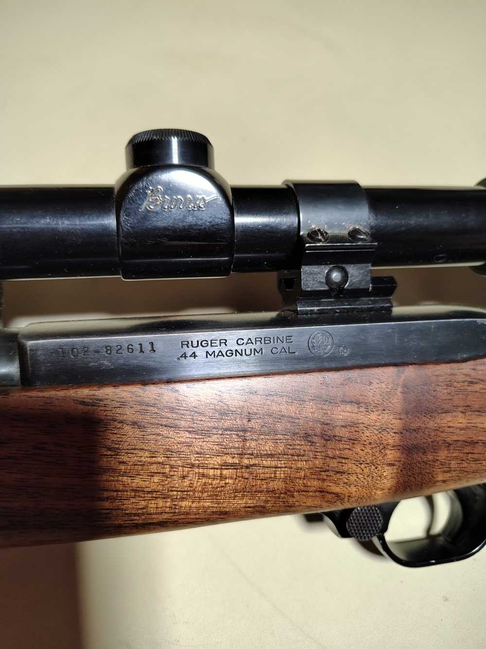 Ruger 44 carbine Burris LH Safety-img-2