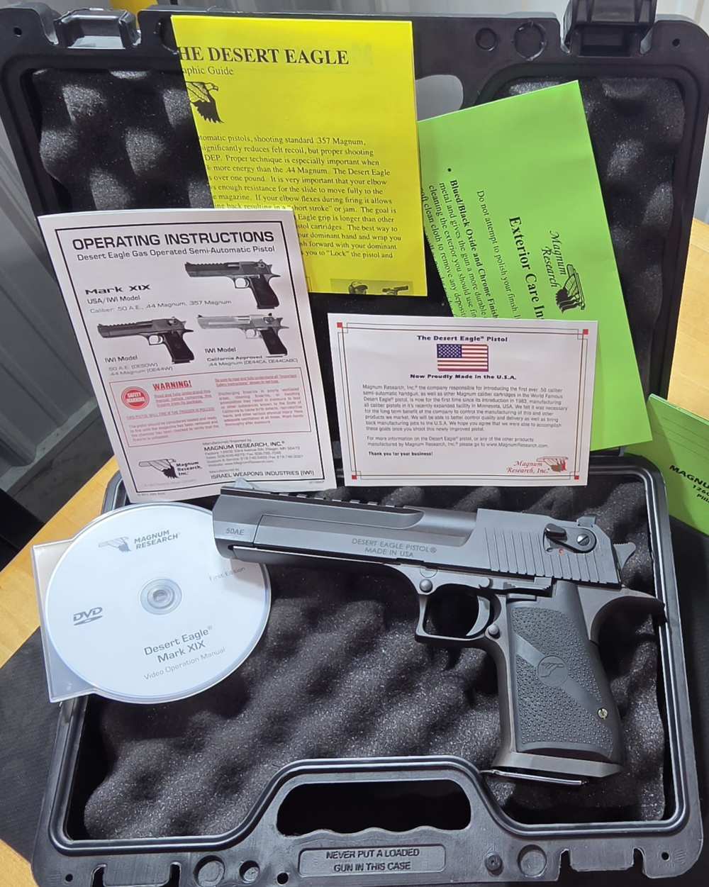 Magnum Research Desert Eagle XIX .50AE-LNIB-img-0