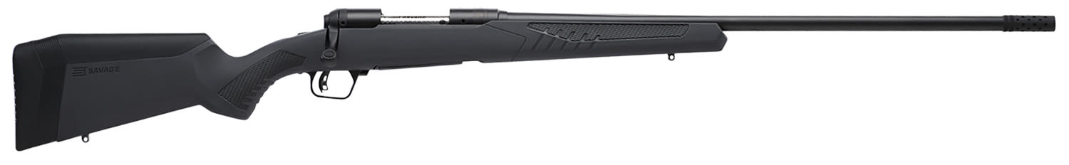 Savage 300 WSM 2+1, 26 Barrel, Black Metal, Gray Fixed AccuStock RH Stock-img-0