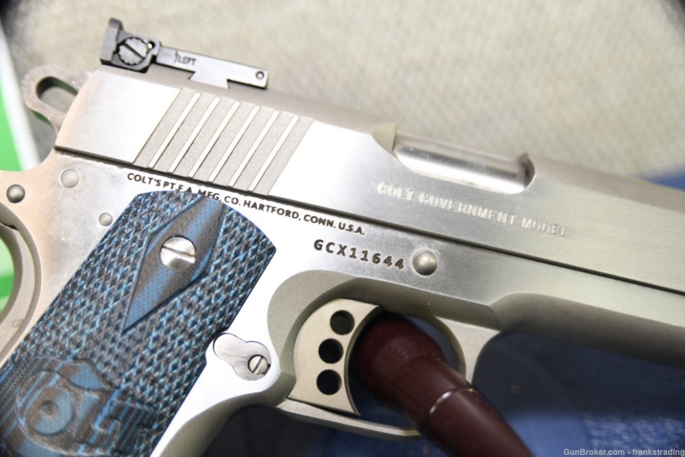 Gold Cup Trophy Lite 45ACP Series 70 5 inch bbl AS NEW w/box and papers-img-9