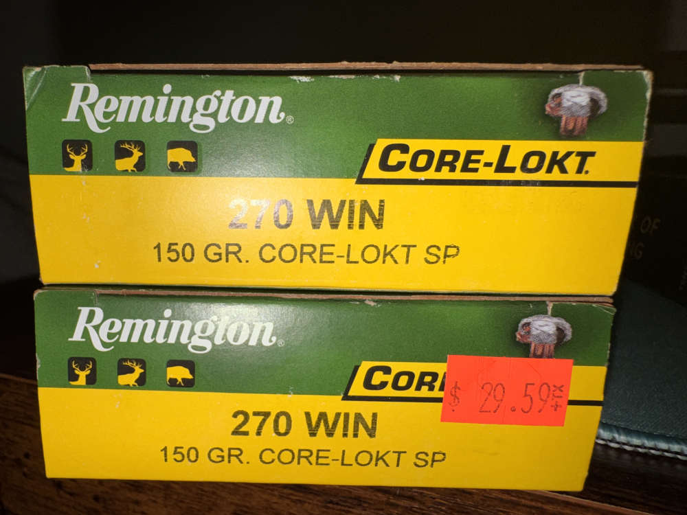 Remington Core Lokt 270 Winchester 150 grain SP hunting ammo-img-0