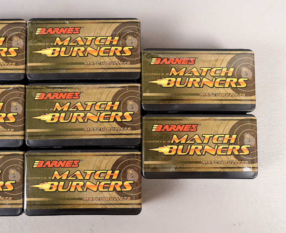 1000 BARNES 22 MATCH BURNERS 69 Grain 22 Caliber 224 BULLETS for Reloading-img-3