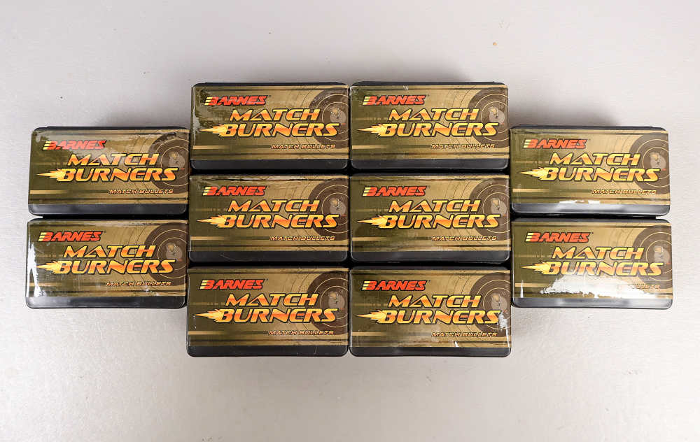1000 BARNES 22 MATCH BURNERS 69 Grain 22 Caliber 224 BULLETS for Reloading-img-0