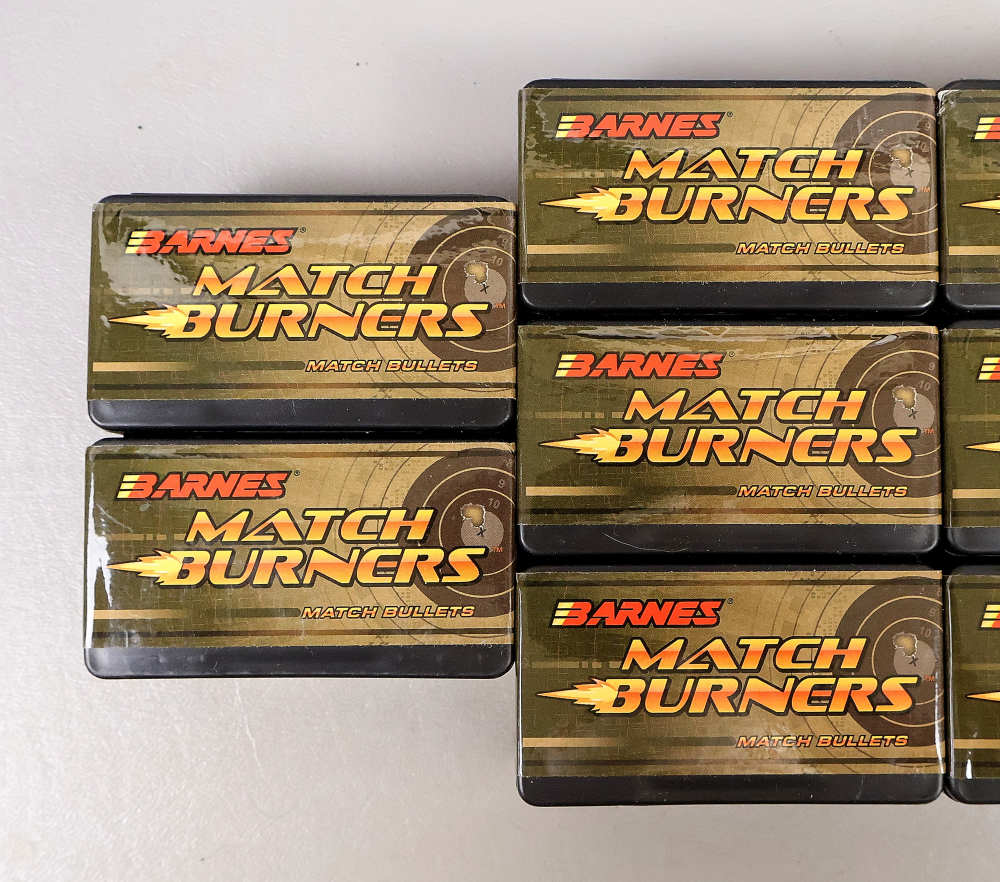 1000 BARNES 22 MATCH BURNERS 69 Grain 22 Caliber 224 BULLETS for Reloading-img-2