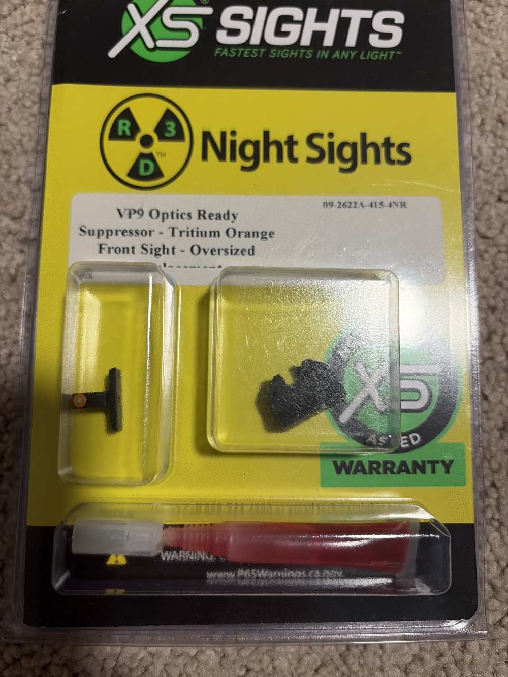 VP9 Optics Ready XS Night Sights-img-0