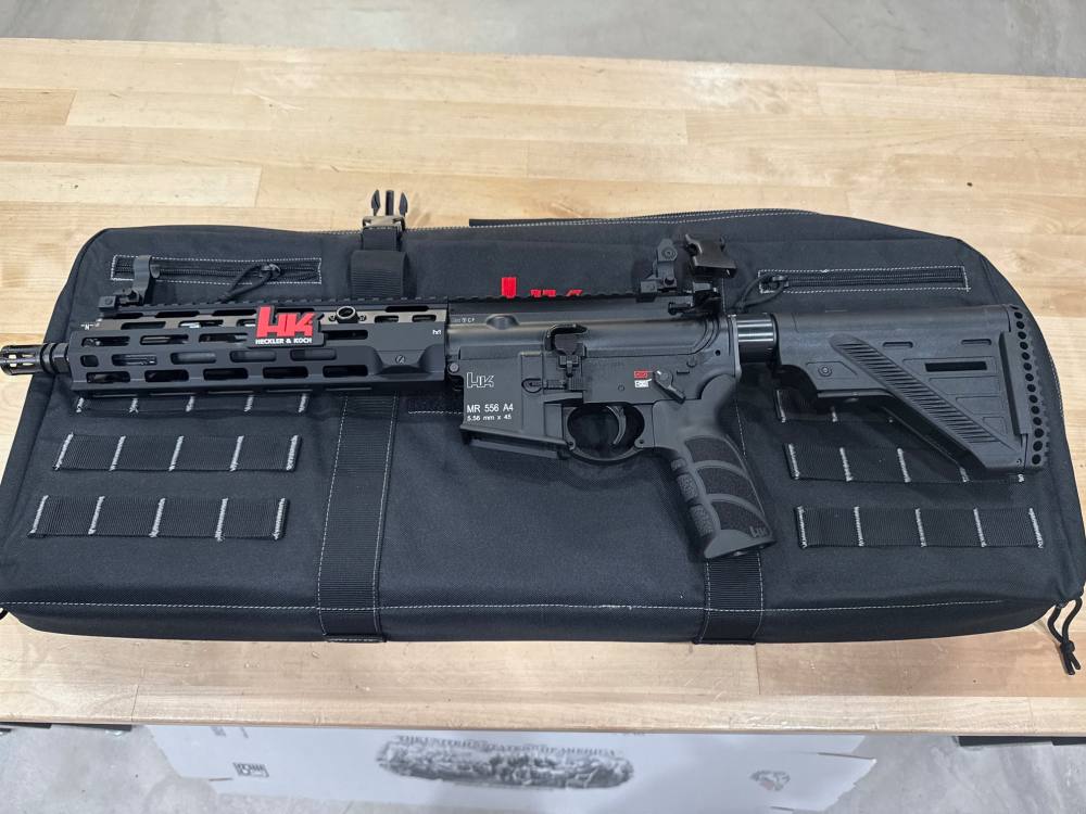 H&K MR556 A4, Semi-automatic, SBR Rifle, 556NATO, 11" Barrel-img-0