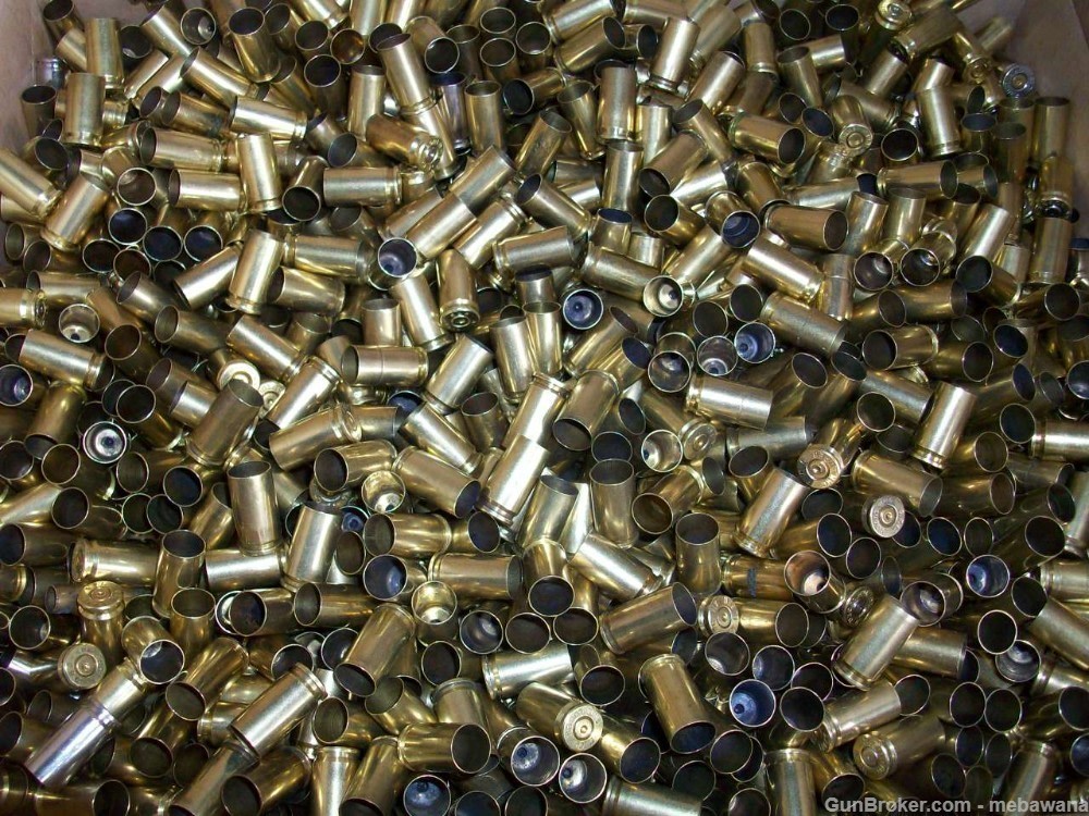 1,000+ 9 MM Brass cases, Cleaned and inspected-img-0