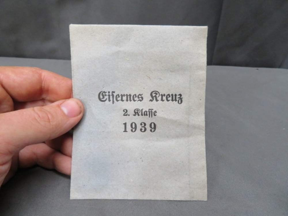 WWII GERMAN IRON CROSS 2ND CLASS W/ ENVELOPE-ORIGINAL-EXCELLENT-img-7