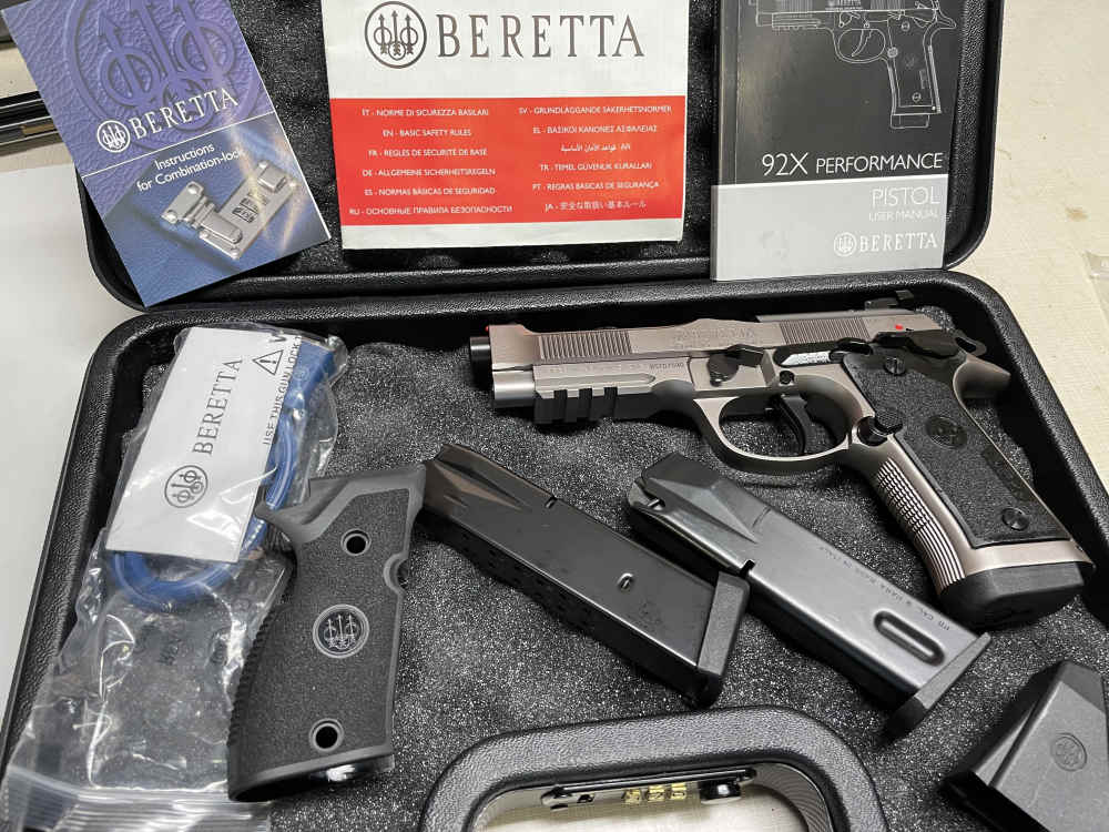 Beretta 92x performance 9mm Bronze new -img-0