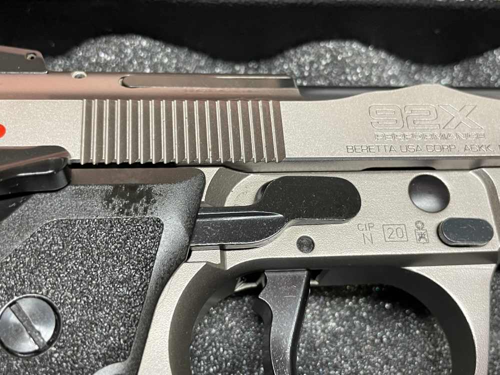 Beretta 92x performance 9mm Bronze new -img-10