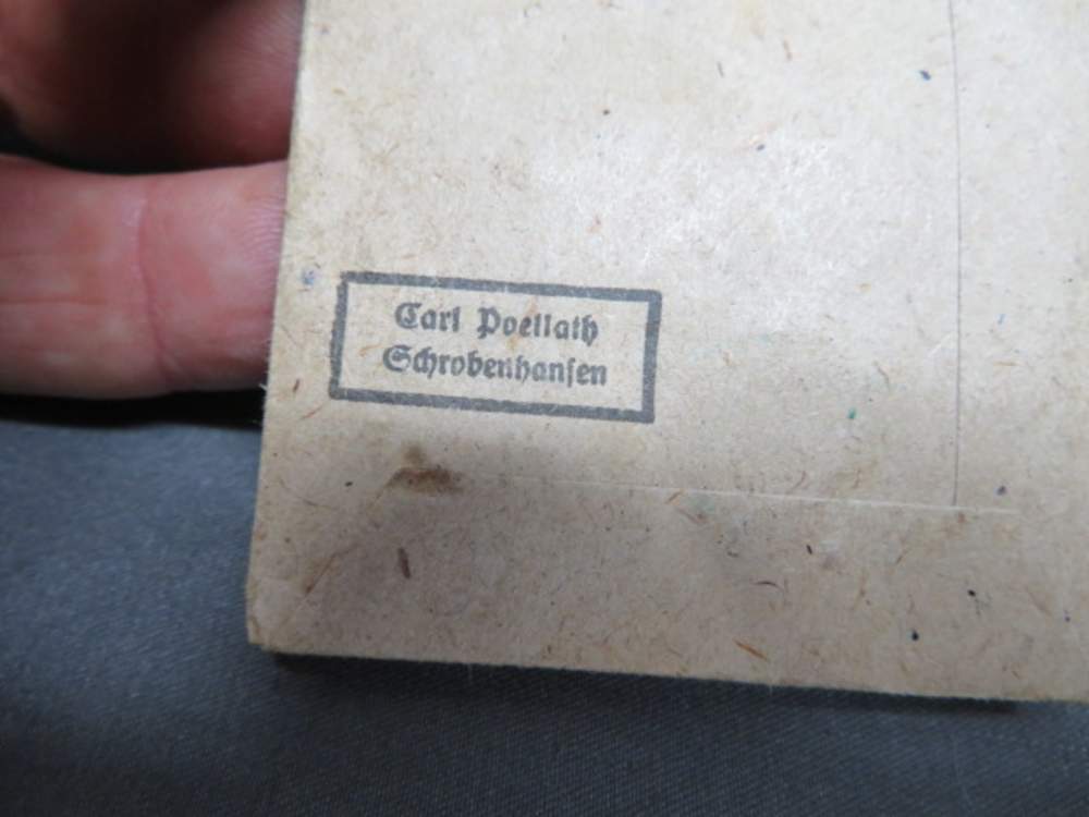 WWII GERMAN WEST WALL MEDAL W/ ENVELOPE-ORIGINAL-EXCELLENT-img-7