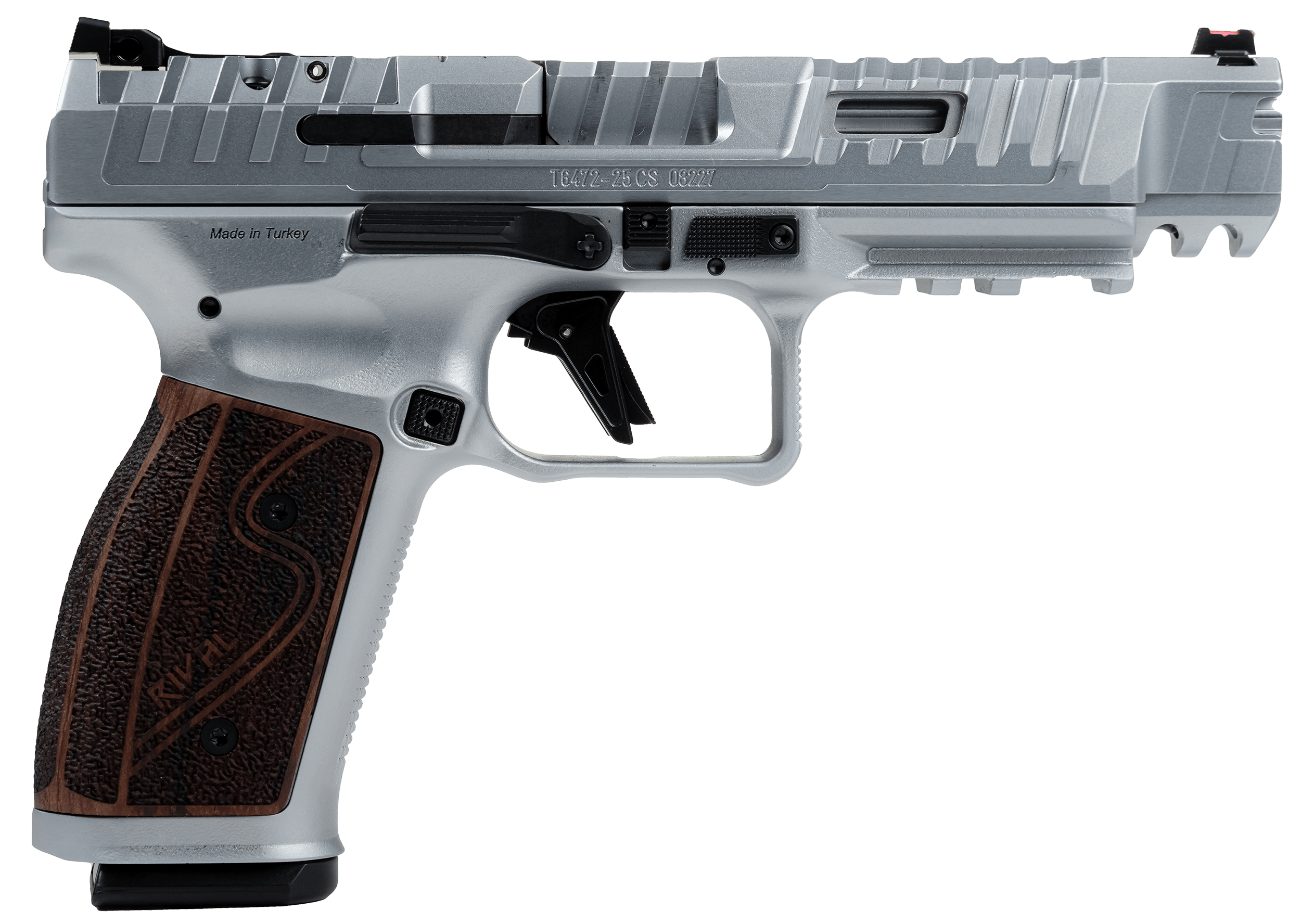 Canik SFx Rival-S 9mm Pistol 5 Matte Stainless/Rosewood Grips HG7010CR-N-img-0