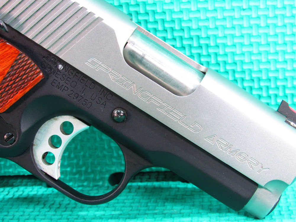 Springfield Armory Model 1911 EMP Semi-Auto Bi-Tone 9mm with Extras Nice!-img-9
