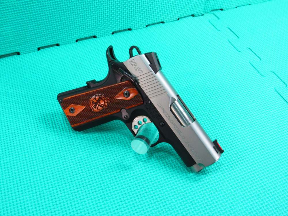 Springfield Armory Model 1911 EMP Semi-Auto Bi-Tone 9mm with Extras Nice!-img-5