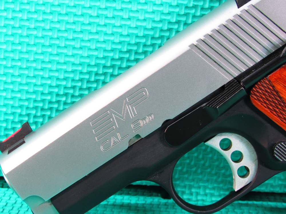 Springfield Armory Model 1911 EMP Semi-Auto Bi-Tone 9mm with Extras Nice!-img-16