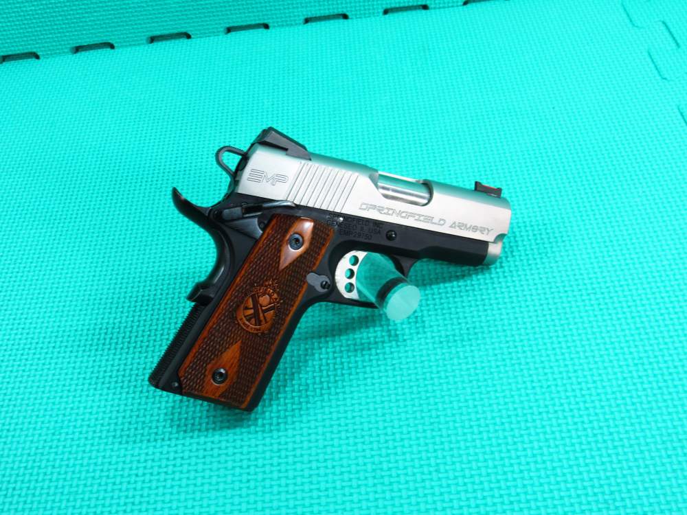 Springfield Armory Model 1911 EMP Semi-Auto Bi-Tone 9mm with Extras Nice!-img-6