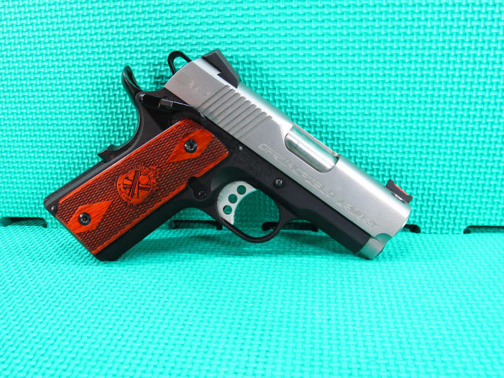 Springfield Armory Model 1911 EMP Semi-Auto Bi-Tone 9mm with Extras Nice!-img-7