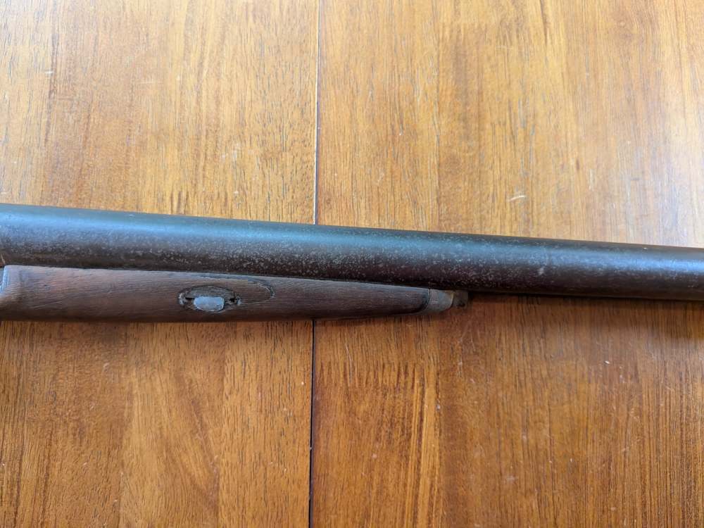 Antique Cap & Ball 12ga Side-by-Side – No FFL – Project/Wall Hanger-img-7