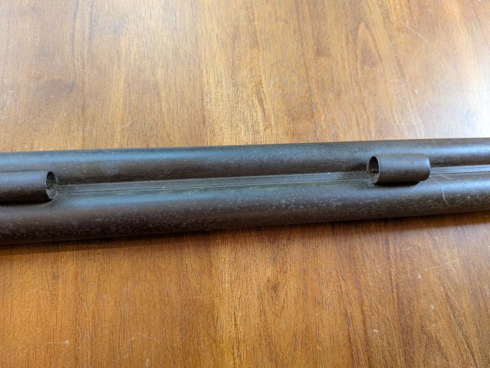 Antique Cap & Ball 12ga Side-by-Side – No FFL – Project/Wall Hanger-img-52