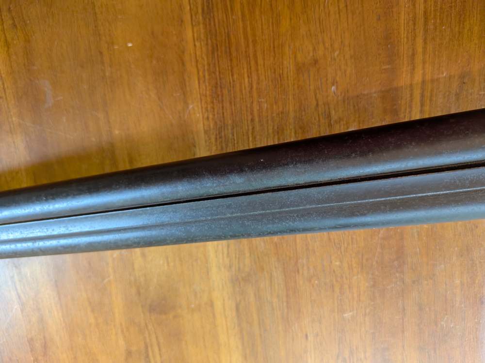 Antique Cap & Ball 12ga Side-by-Side – No FFL – Project/Wall Hanger-img-20