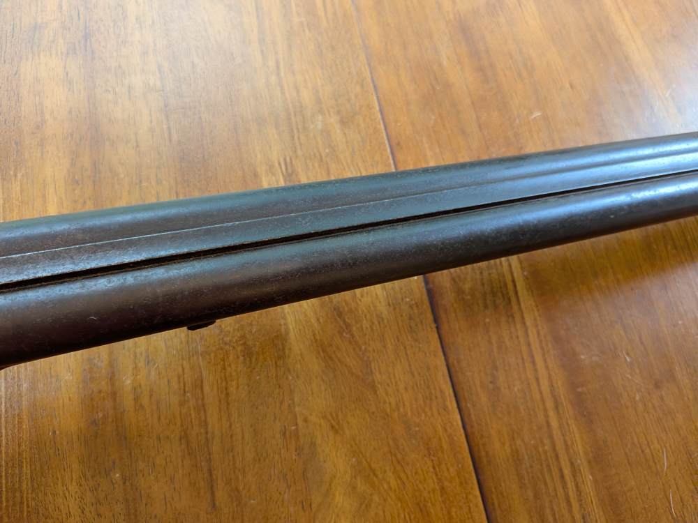 Antique Cap & Ball 12ga Side-by-Side – No FFL – Project/Wall Hanger-img-41