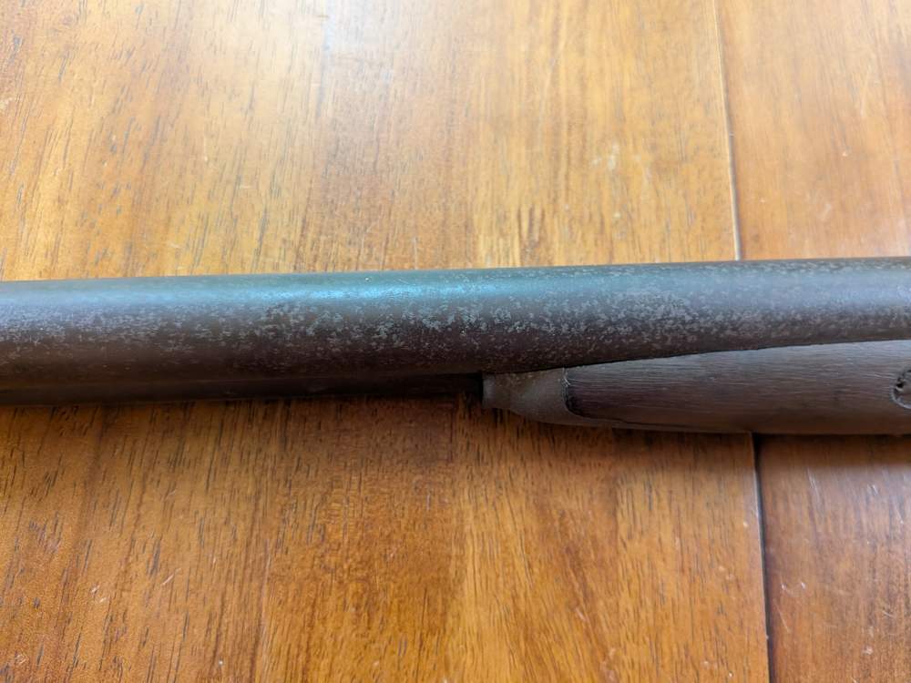 Antique Cap & Ball 12ga Side-by-Side – No FFL – Project/Wall Hanger-img-32